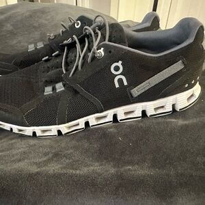 On Running Men’s Athletic Sneakers - Black & White